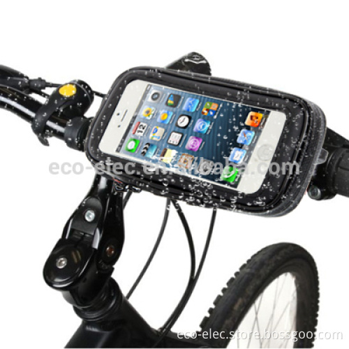 Bike Bag Bicycle Waterproof Bag Phone Case For 4 inch to 5.5 inch Mobile Phone Pouch Handlebar Mount Holder For iPhone
